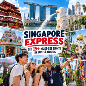 Singapore Express: See 15+ Must-See Sights in Just 4.5 Hours